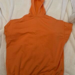 Orange lightweight jacket